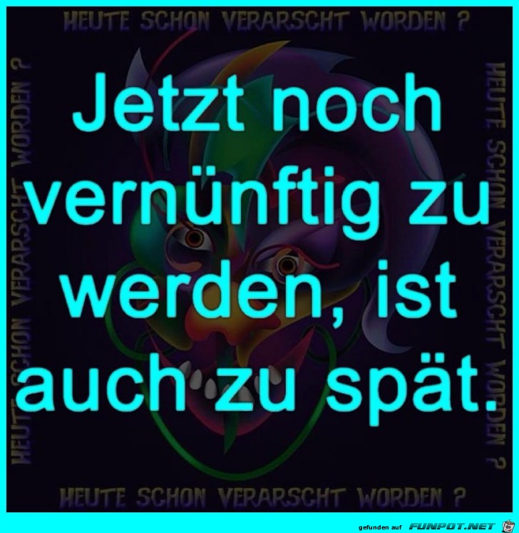 Vernünftig werden Vernünftig werden