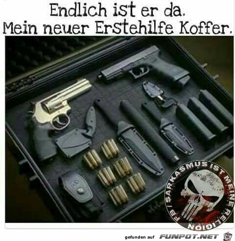 Erstehilfe Koffer