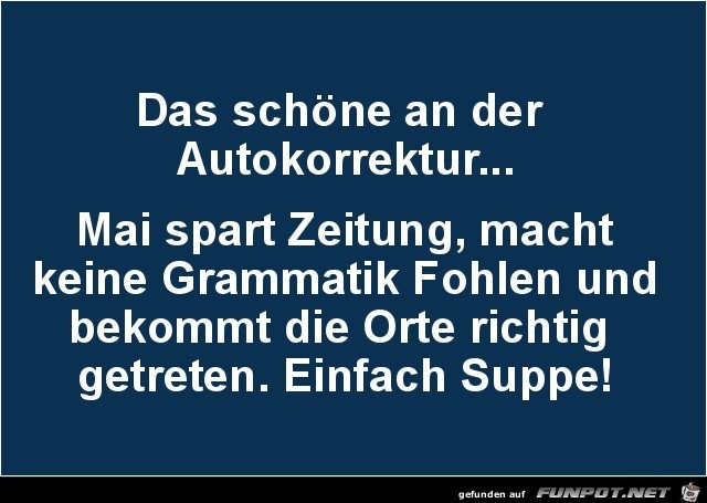 Autokorrektur Autokorrektur