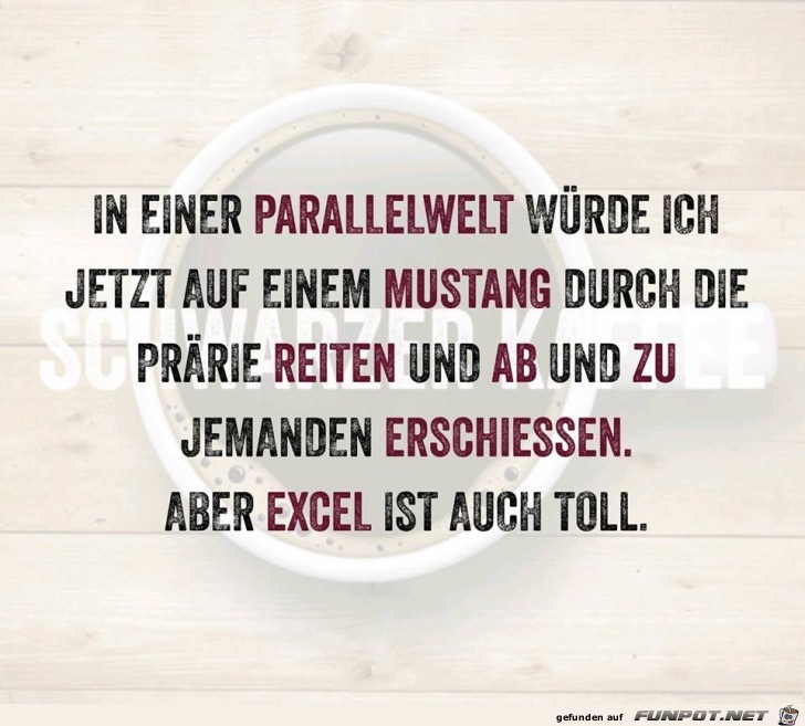 Excel ist auch toll