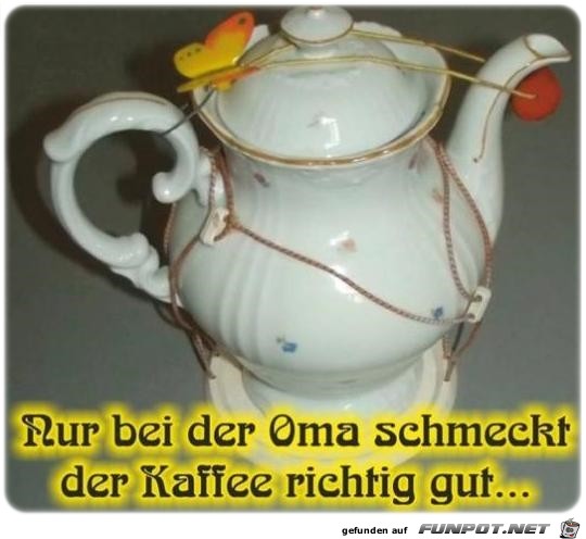 Nur bei Oma..