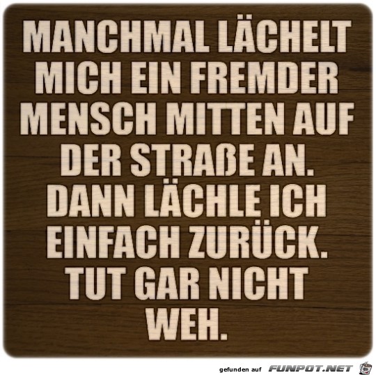 Manchmal