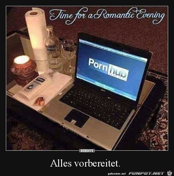 Romantischer Abend