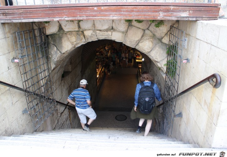 Impressionen aus dem Diokletianspalast in Split