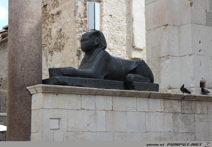 Impressionen aus dem Diokletianspalast in Split