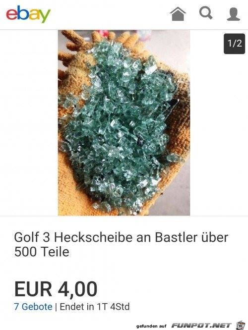 Heckscheibe