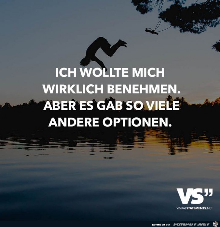 Wollte mich wirklich benehmen Wollte mich wirklich benehmen