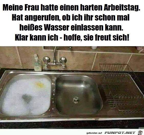 Heisses Wasser