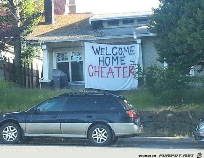 cheater cheater