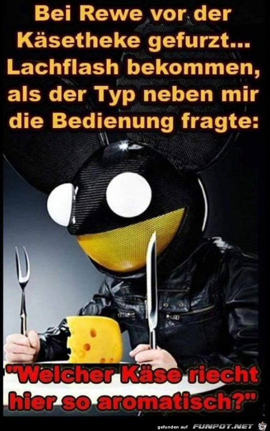 bei Rewe vor der Kaesetheke bei Rewe vor der Kaesetheke
