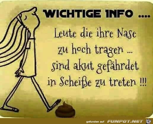 wichtige Info...