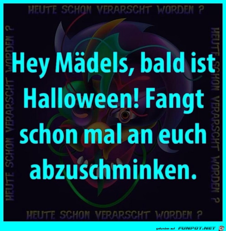 Bald ist Halloween