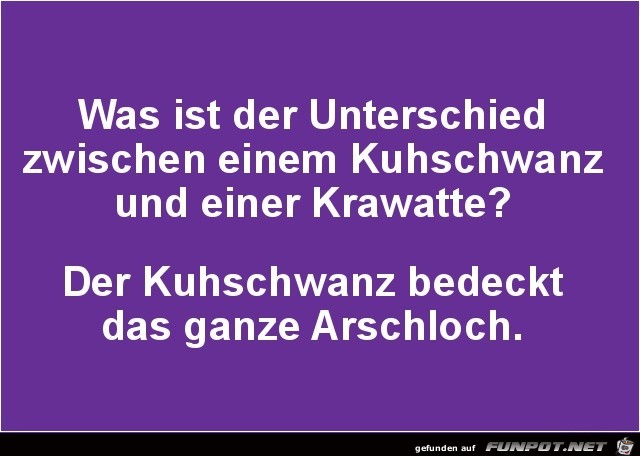 was ist der Unterschied.......