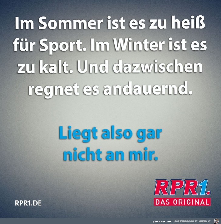 Liegt nicht an mir Liegt nicht an mir