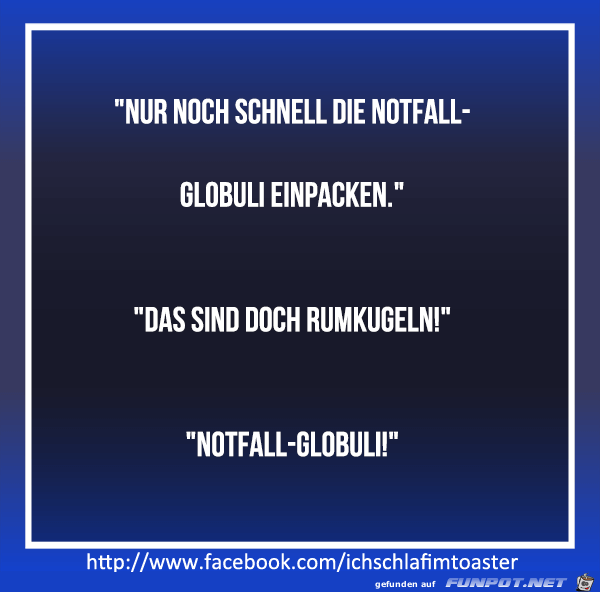 Notfall-Globuli