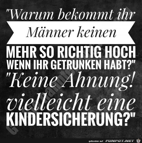 Keine Ahnung! Keine Ahnung!