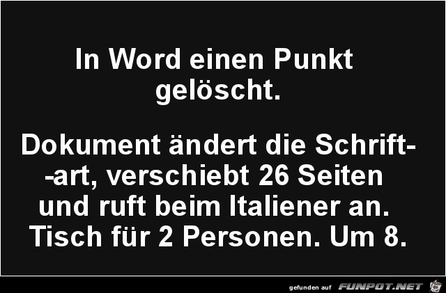 So ist Word So ist Word
