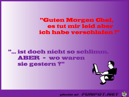 Verschlafen Verschlafen