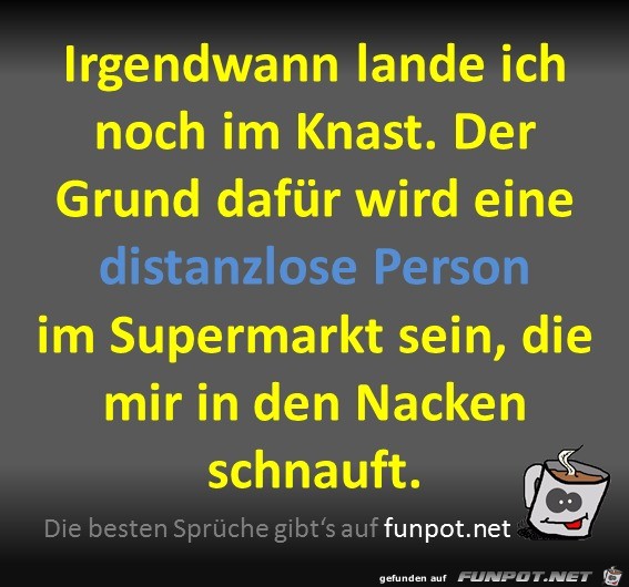 Distanzlose Person Distanzlose Person