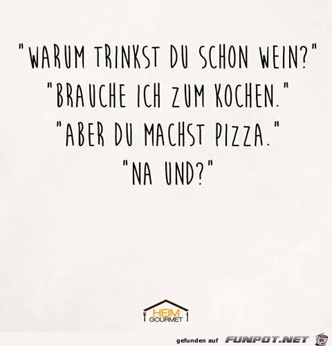 Warum trinkst du... Warum trinkst du...