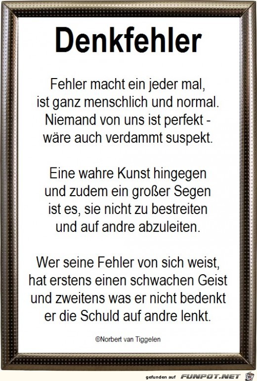 Denkfehler 10/2017