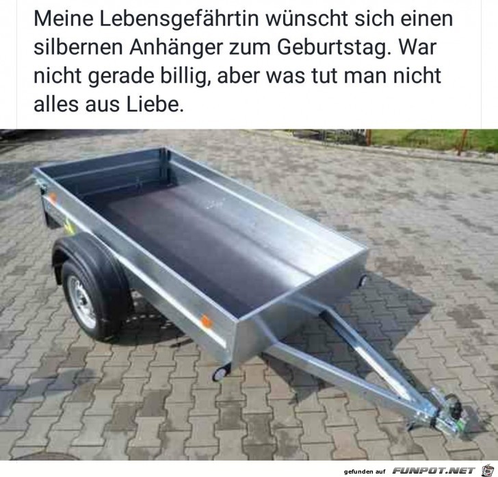 Ein Anhänger für meine Frau Ein Anhänger für meine Frau
