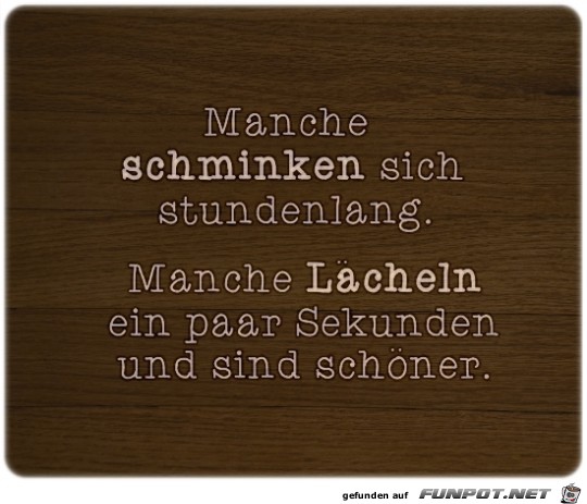 Schminken