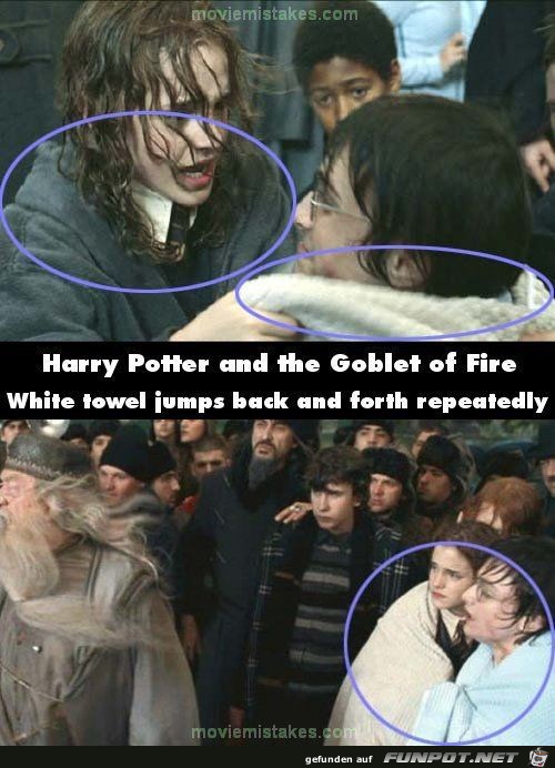 Regiefehler Harry Potter4 Regiefehler Harry Potter4