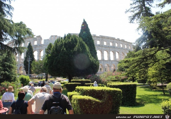 Impressionen aus Pula (Istrien)