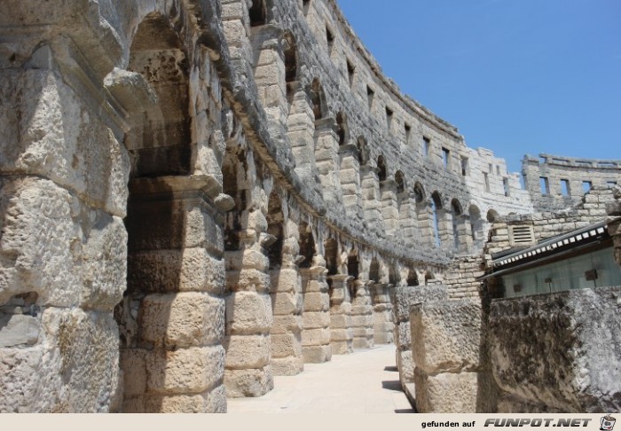 Impressionen aus Pula (Istrien)