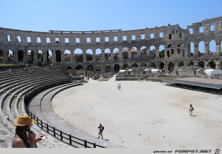 Impressionen aus Pula (Istrien)