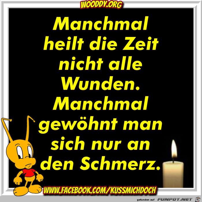 Manchmal heilt die Zeit