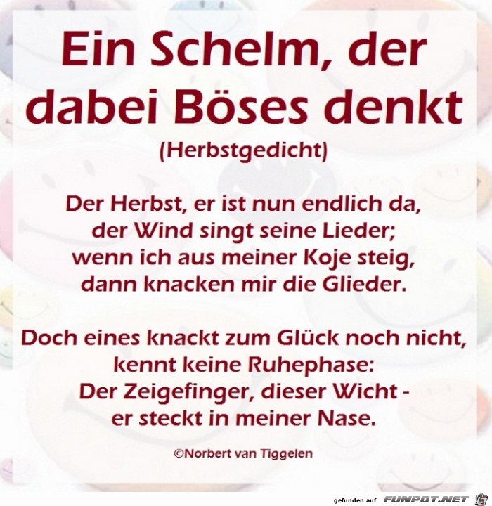 Ein Schelm - Herbst 2017 Ein Schelm - Herbst 2017
