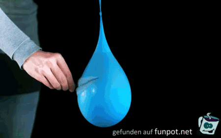 Platzender Ballon Platzender Ballon
