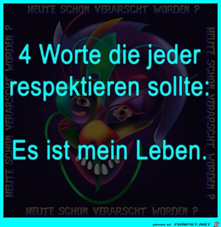 Vier Worte Vier Worte
