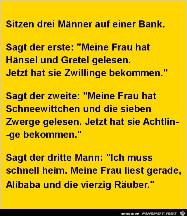 sitzen 3 Männer auf einer Bank........ sitzen 3 Männer auf einer Bank........