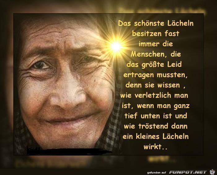 Das schoenste Laecheln