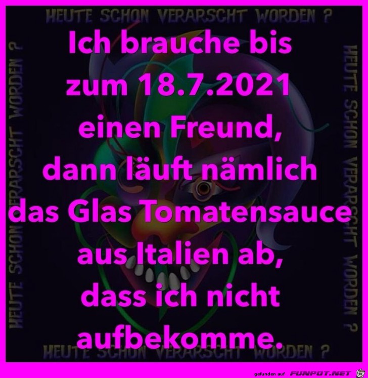 Brauche Freund