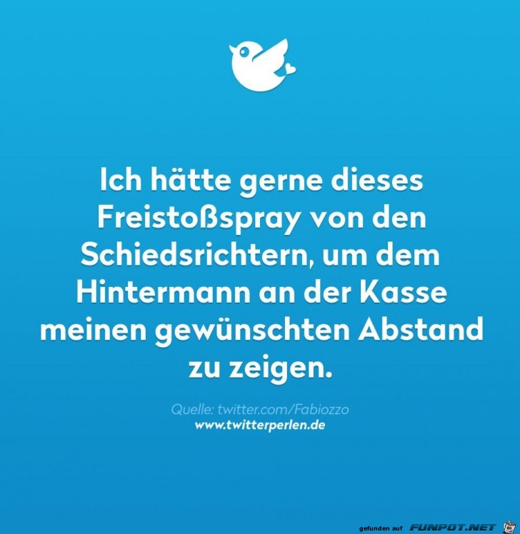 Freistoßspray Freistoßspray