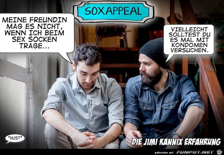 Socken beim Sex