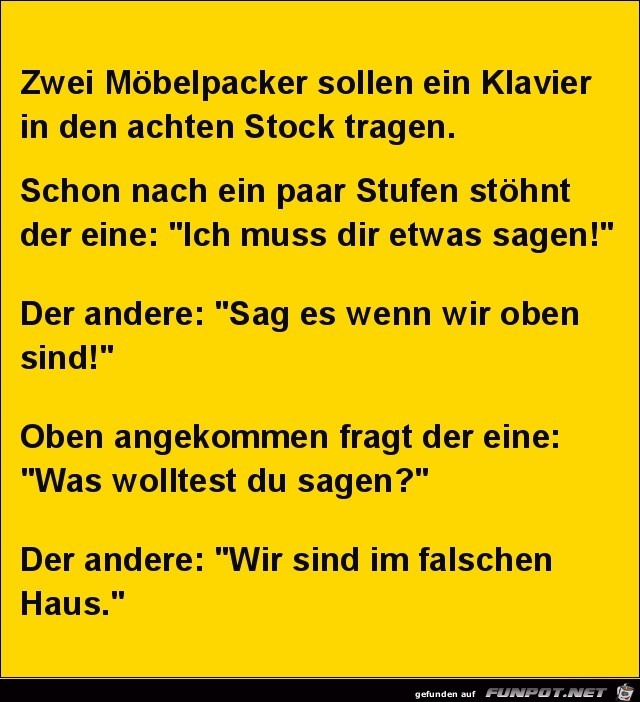 zwei Mbelpacker