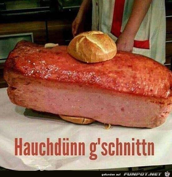 Wirklich hauchdnn