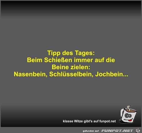 Tipp des Tages Tipp des Tages
