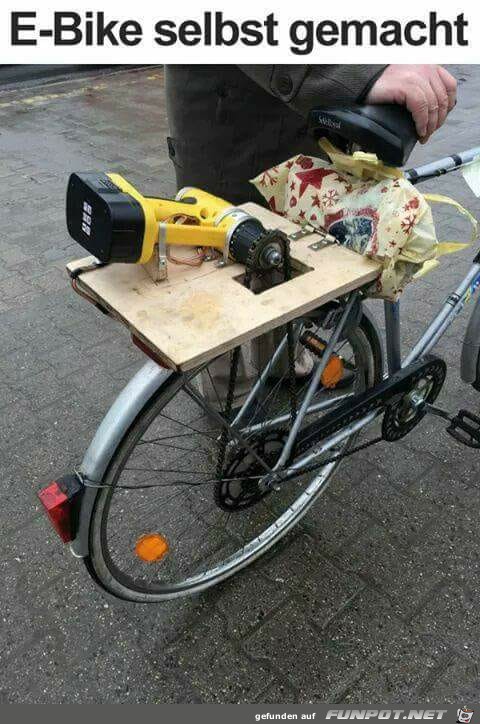 E-Bike selbstgebaut