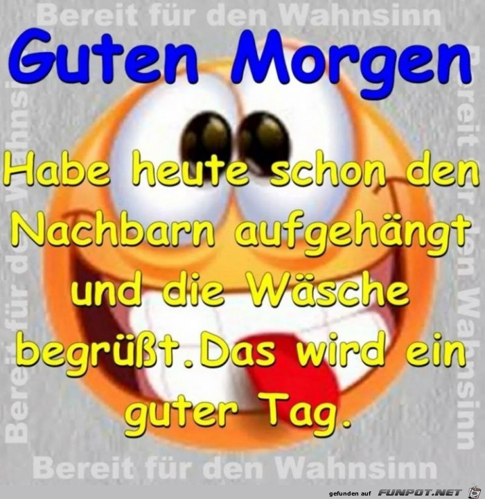 Guten morgen