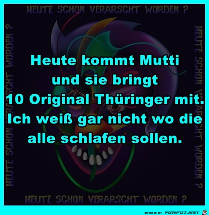 Heute kommt Mutti nicht alleine Heute kommt Mutti nicht alleine