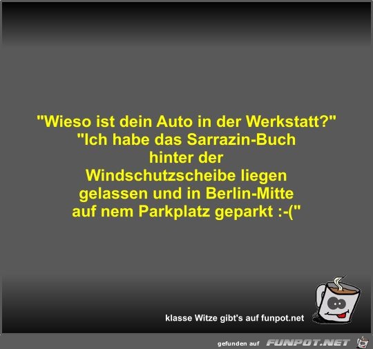 Auto in der Werkstatt Auto in der Werkstatt