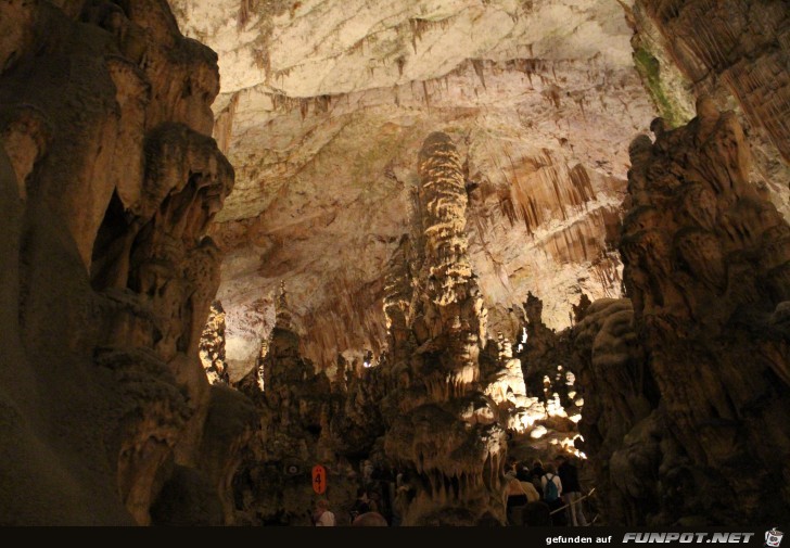 Impressionen aus der Adelsberger Grotte bei Postojna...