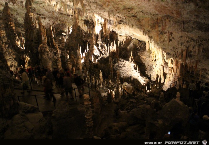 Impressionen aus der Adelsberger Grotte bei Postojna...
