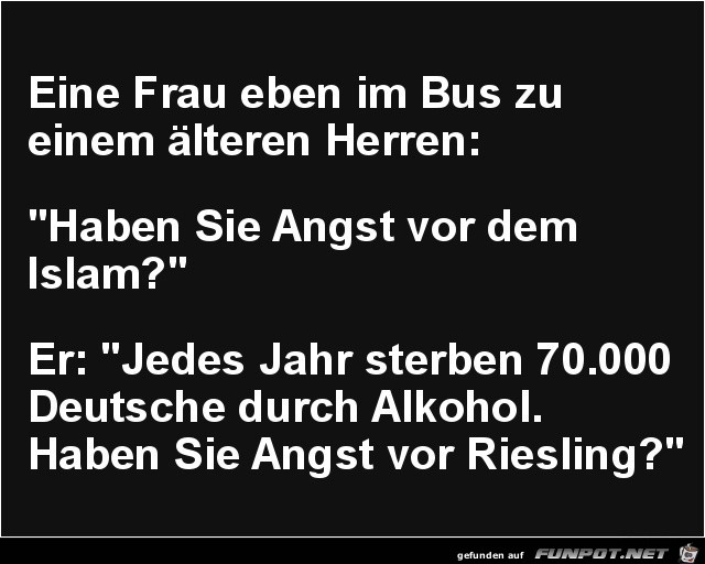 Gute Antwort